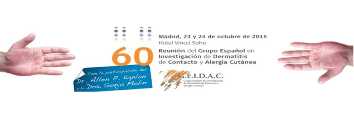 Dermatitis de Contacto y Alergia Cutánea