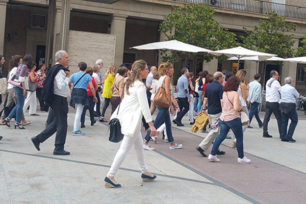 Paseo peatonal eméritos